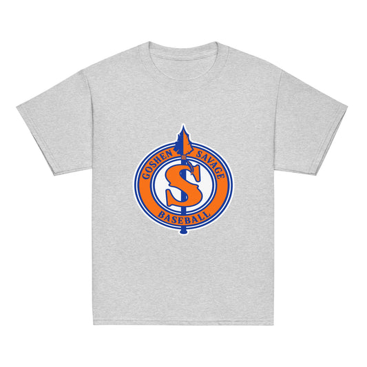 Classic | Youth T Shirt | Goshen Savage Baseball | Badge Logo