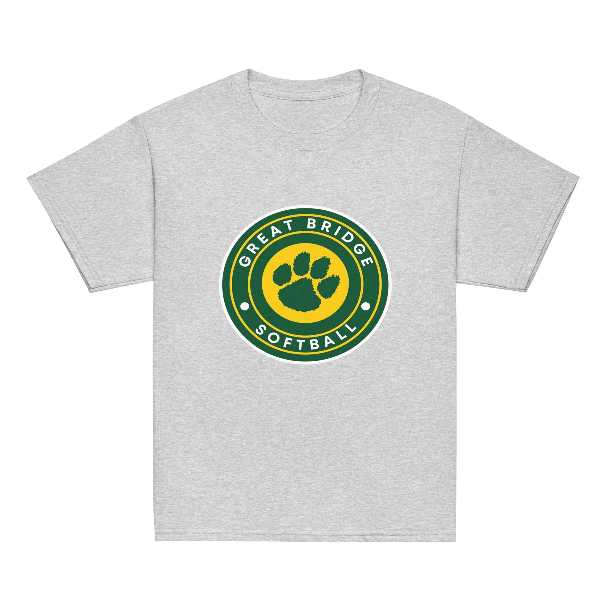Classic | Youth T Shirt | Great Bridge Softball Booster | Badge Logo