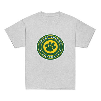 Classic | Youth T Shirt | Great Bridge Softball Booster | Badge Logo