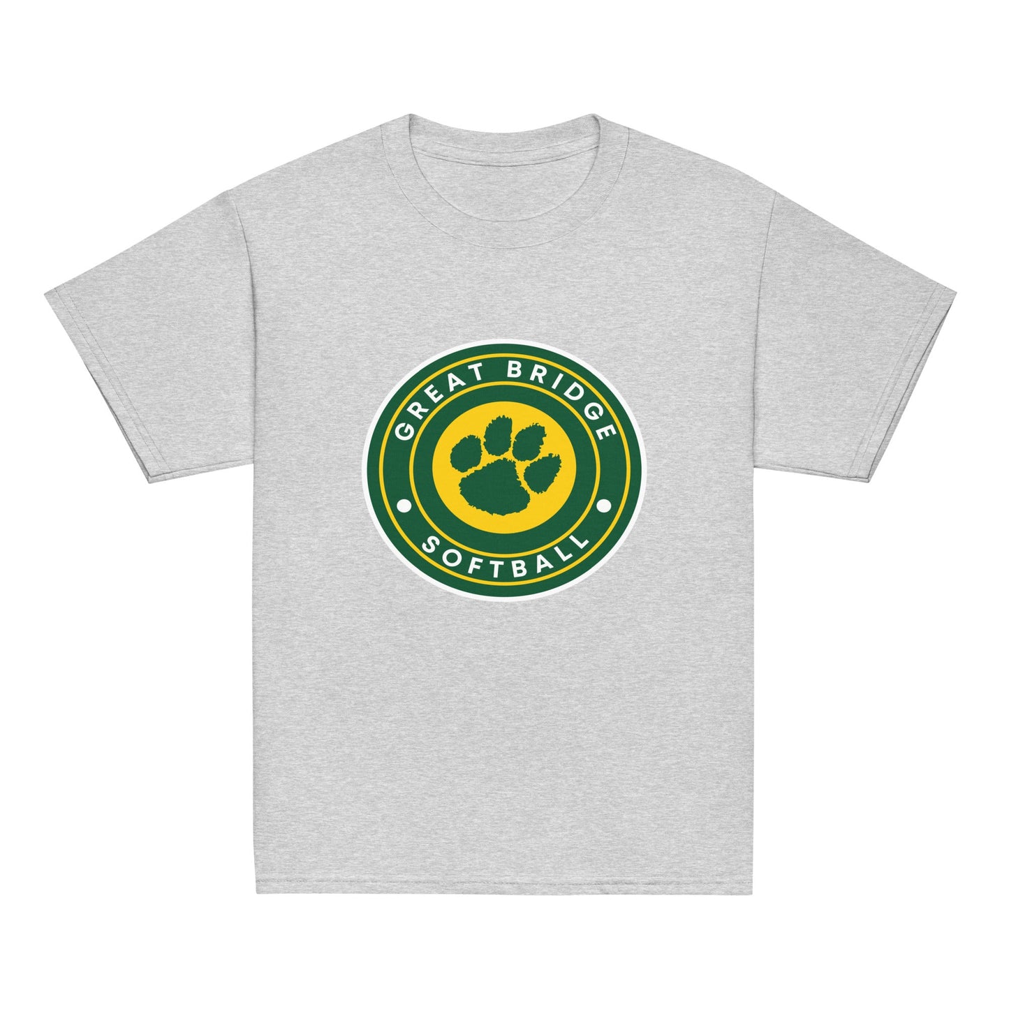 Classic | Youth T Shirt | Great Bridge Softball Booster | Badge Logo