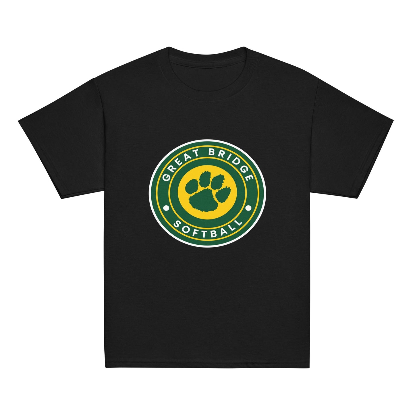 Classic | Youth T Shirt | Great Bridge Softball Booster | Badge Logo