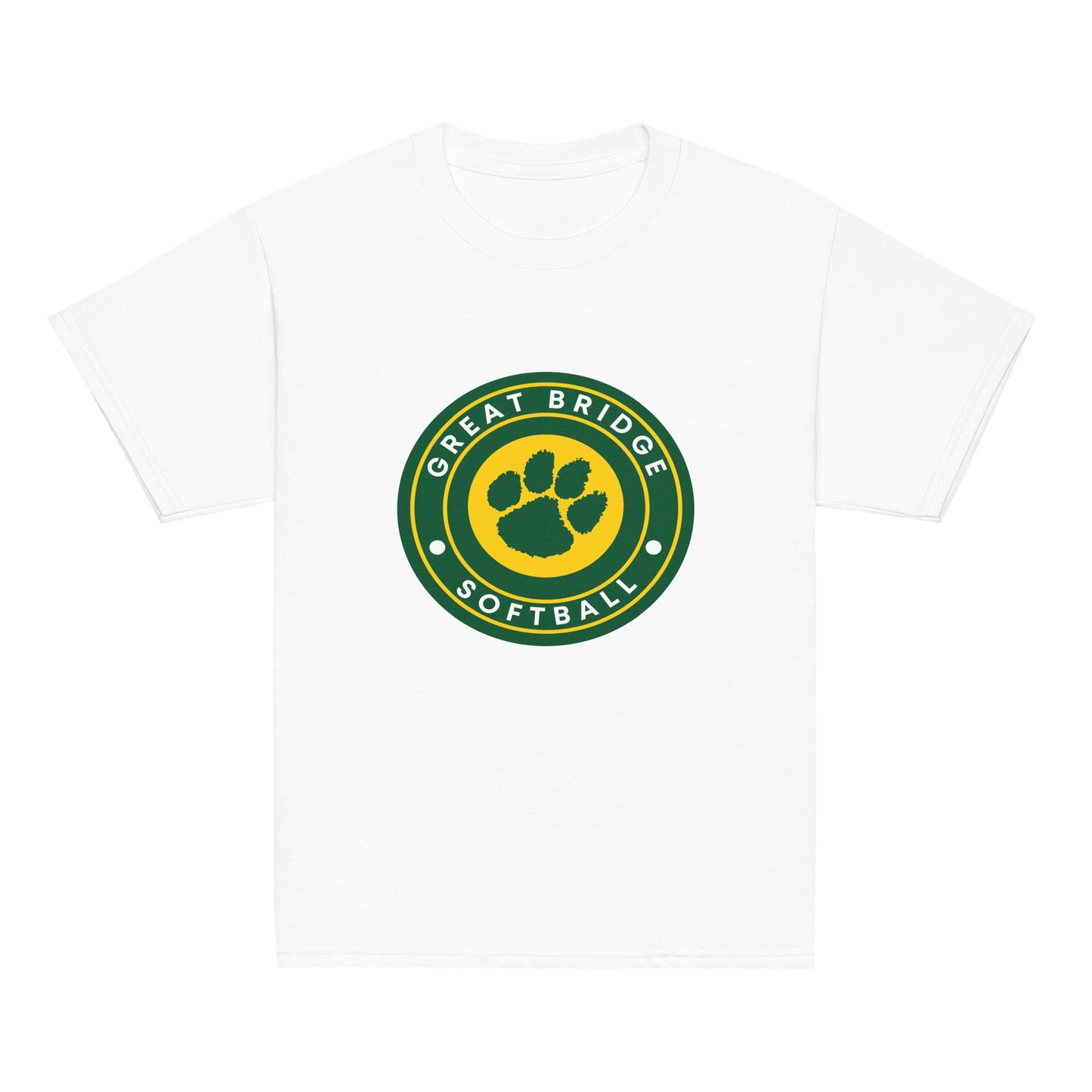 Classic | Youth T Shirt | Great Bridge Softball Booster | Badge Logo