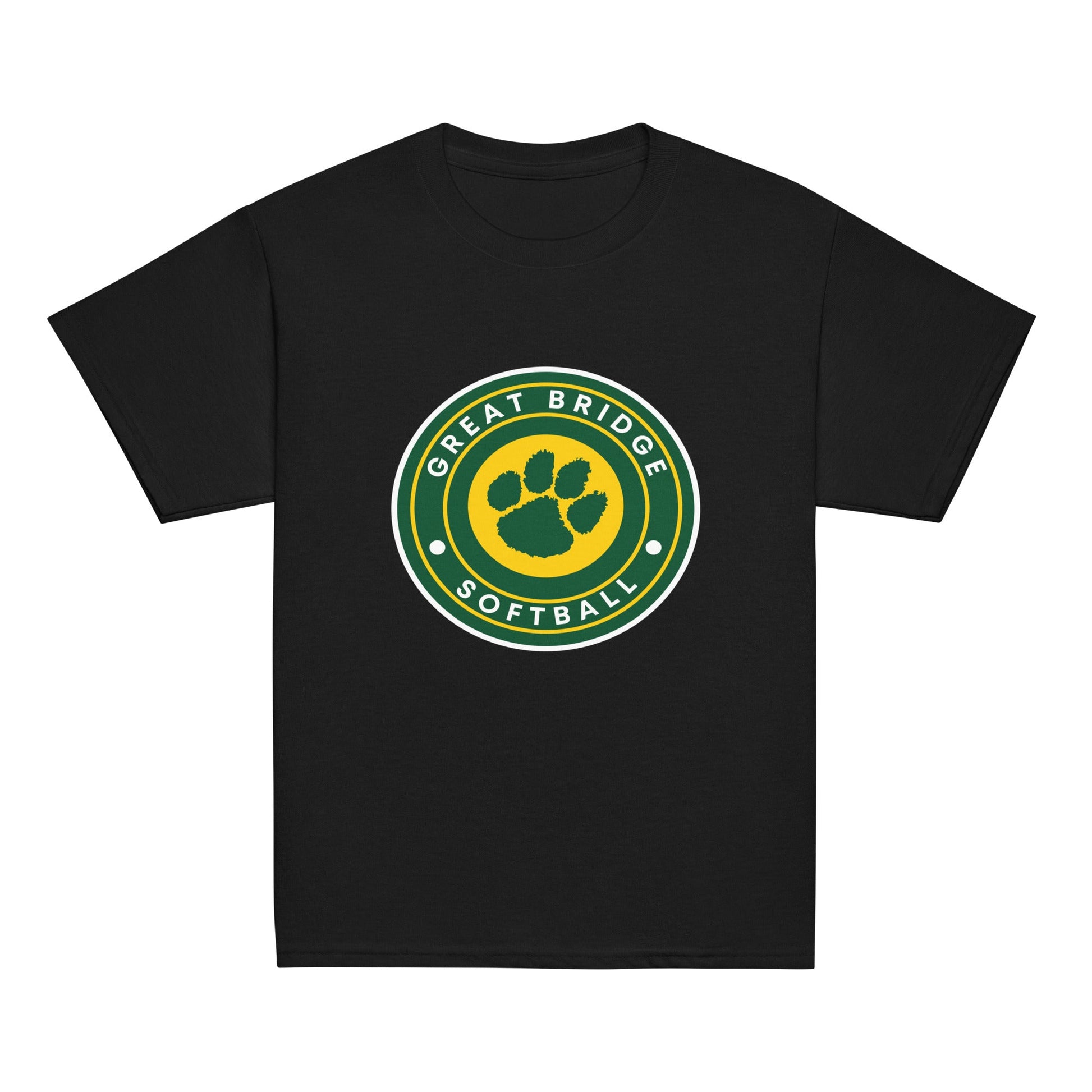 Classic | Youth T Shirt | Great Bridge Softball Booster | Badge Logo