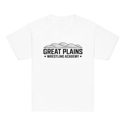 Classic | Youth T Shirt | Great Plains Wrestling Academy | Crest Logo