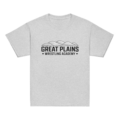 Classic | Youth T Shirt | Great Plains Wrestling Academy | Crest Logo