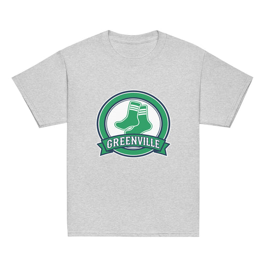 Classic | Youth T Shirt | Greenville Sox | Badge Logo