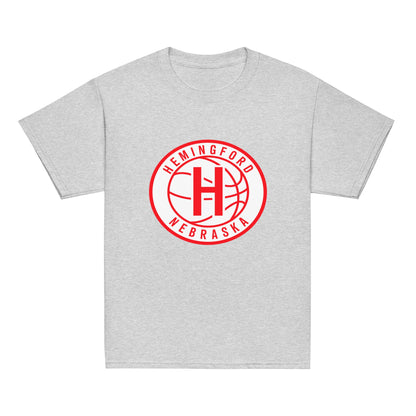 Classic | Youth T Shirt | Hemingford Bobcats | Alt Badge Logo