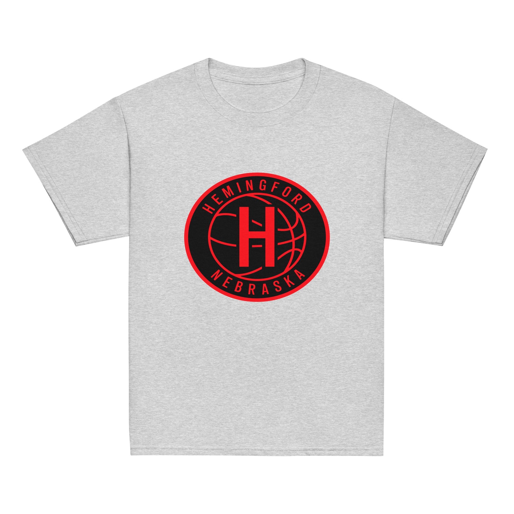 Classic | Youth T Shirt | Hemingford Bobcats | Badge Logo
