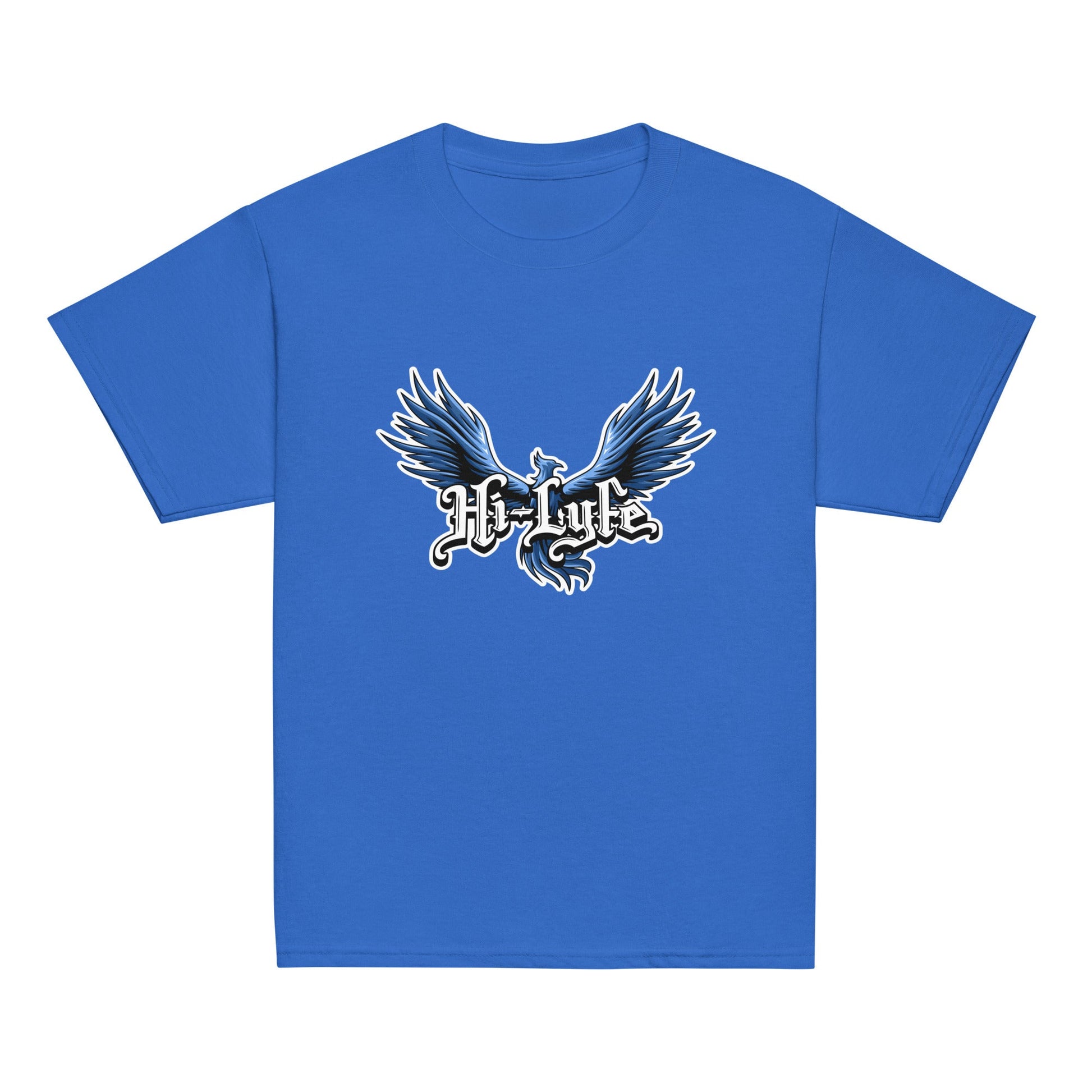 Classic | Youth T Shirt | Hi - Lyfe Basketball | Wings Logo