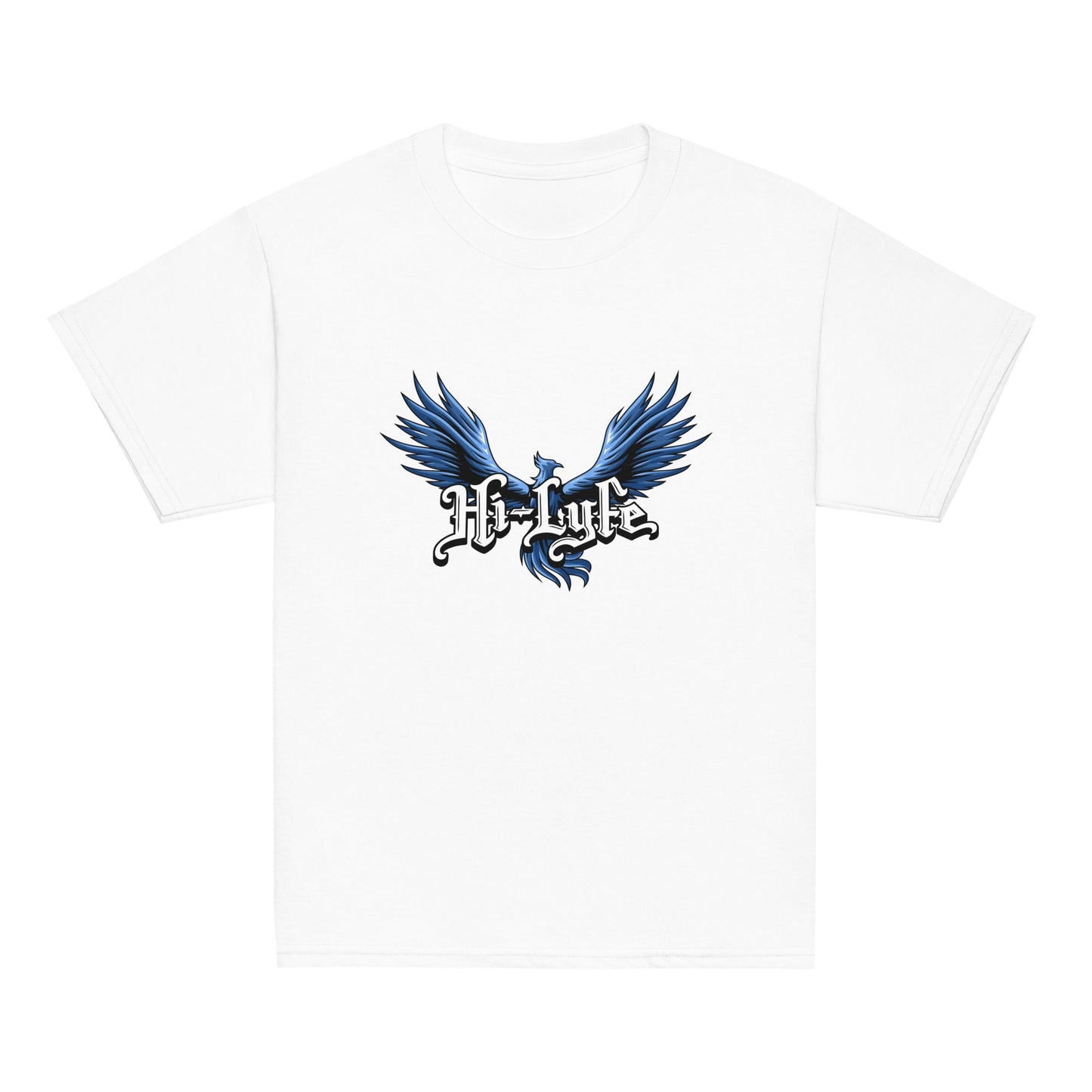 Classic | Youth T Shirt | Hi - Lyfe Basketball | Wings Logo