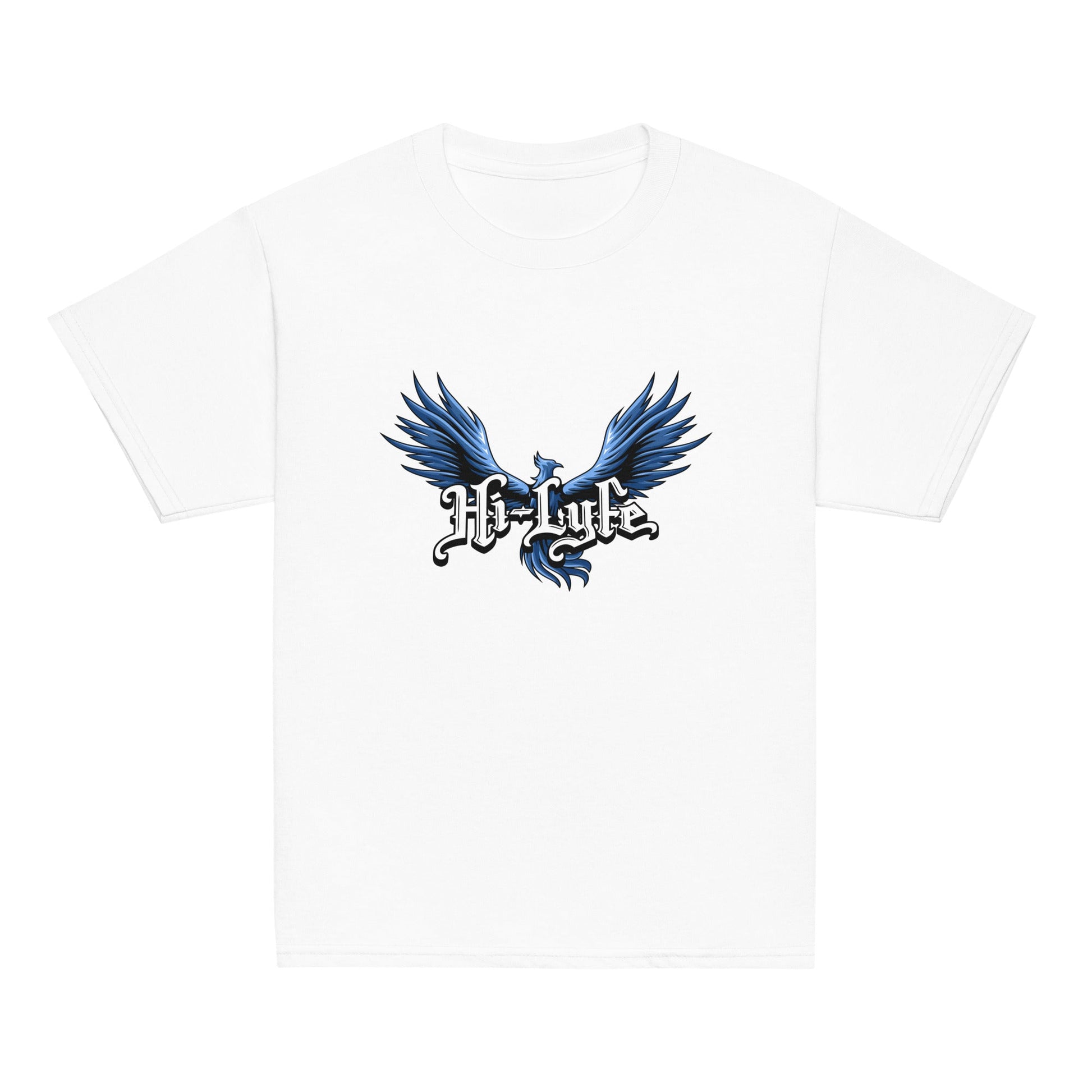 Classic | Youth T Shirt | Hi - Lyfe Basketball | Wings Logo