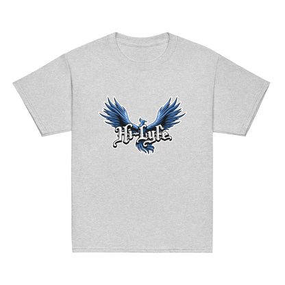 Classic | Youth T Shirt | Hi - Lyfe Basketball | Wings Logo