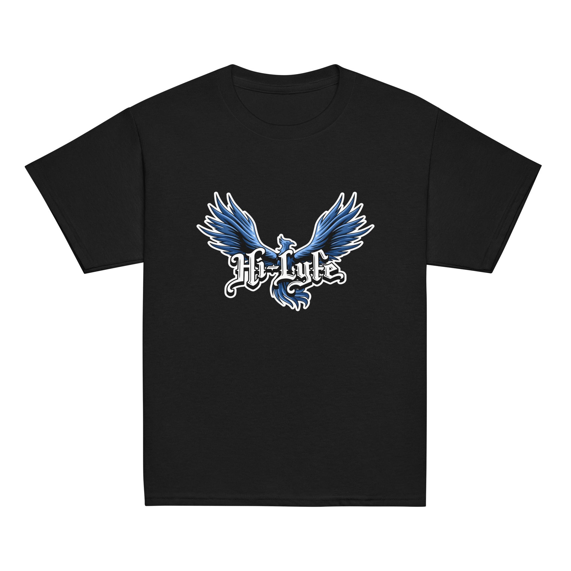 Classic | Youth T Shirt | Hi - Lyfe Basketball | Wings Logo