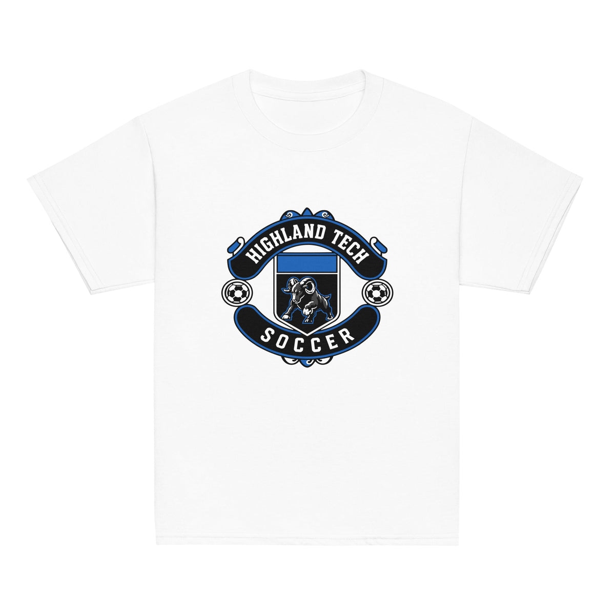 Classic | Youth T Shirt | Highland Soccer | Emblem Logo