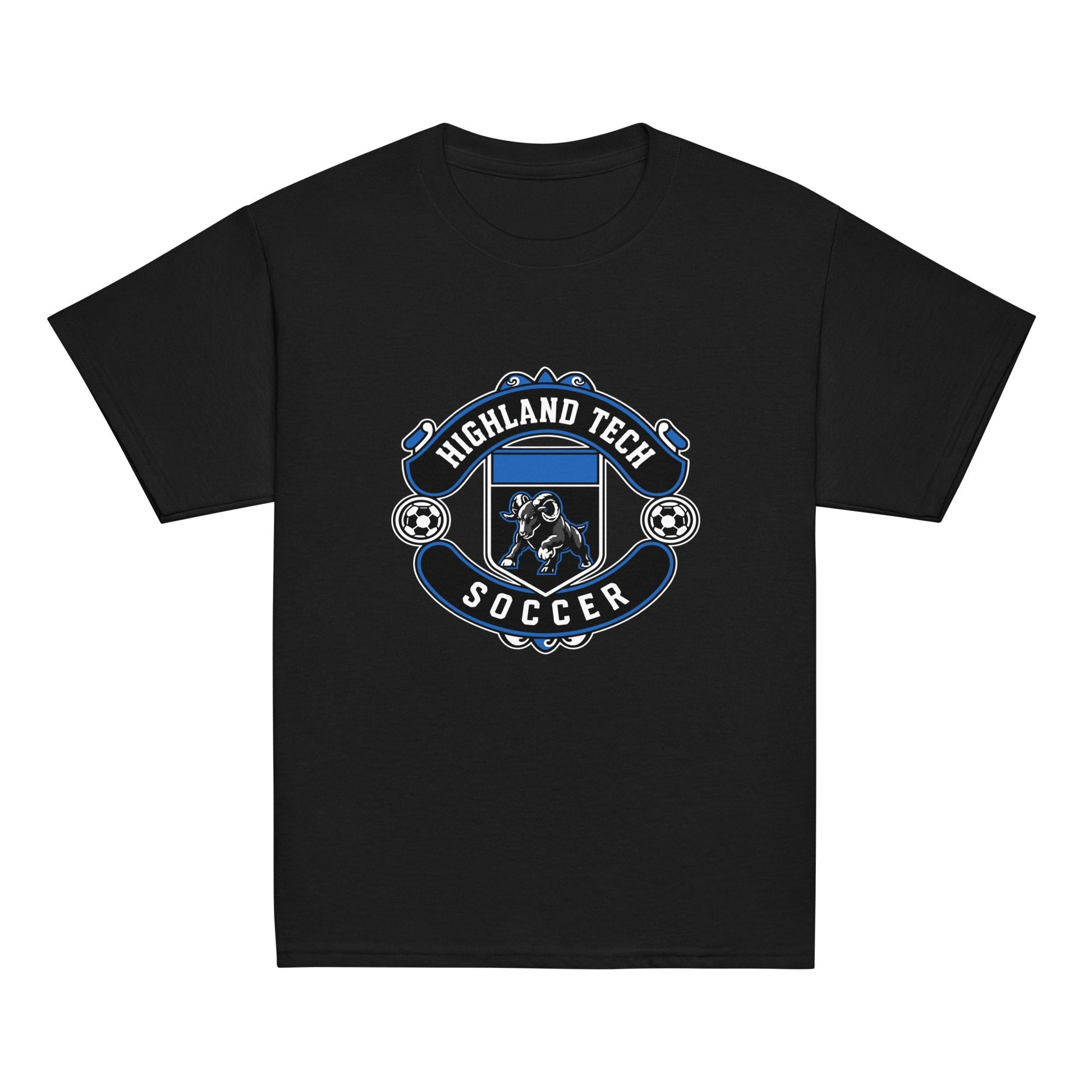 Classic | Youth T Shirt | Highland Soccer | Emblem Logo