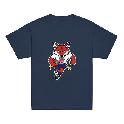 Classic | Youth T Shirt | Hornell Flag Football | Mascot Logo