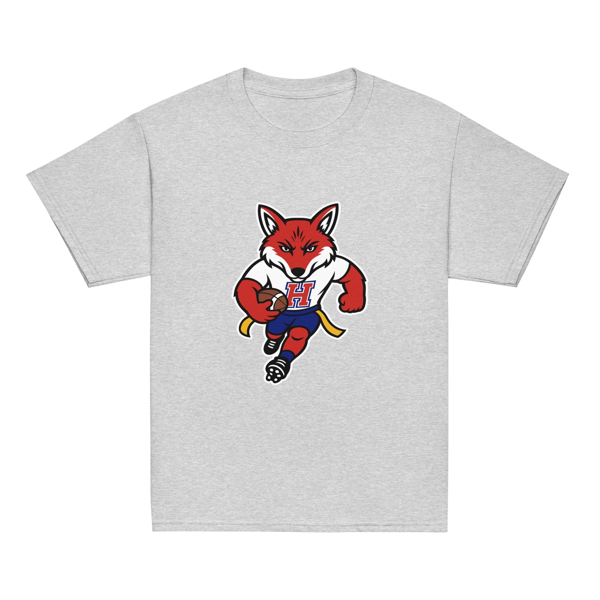 Classic | Youth T Shirt | Hornell Flag Football | Mascot Logo