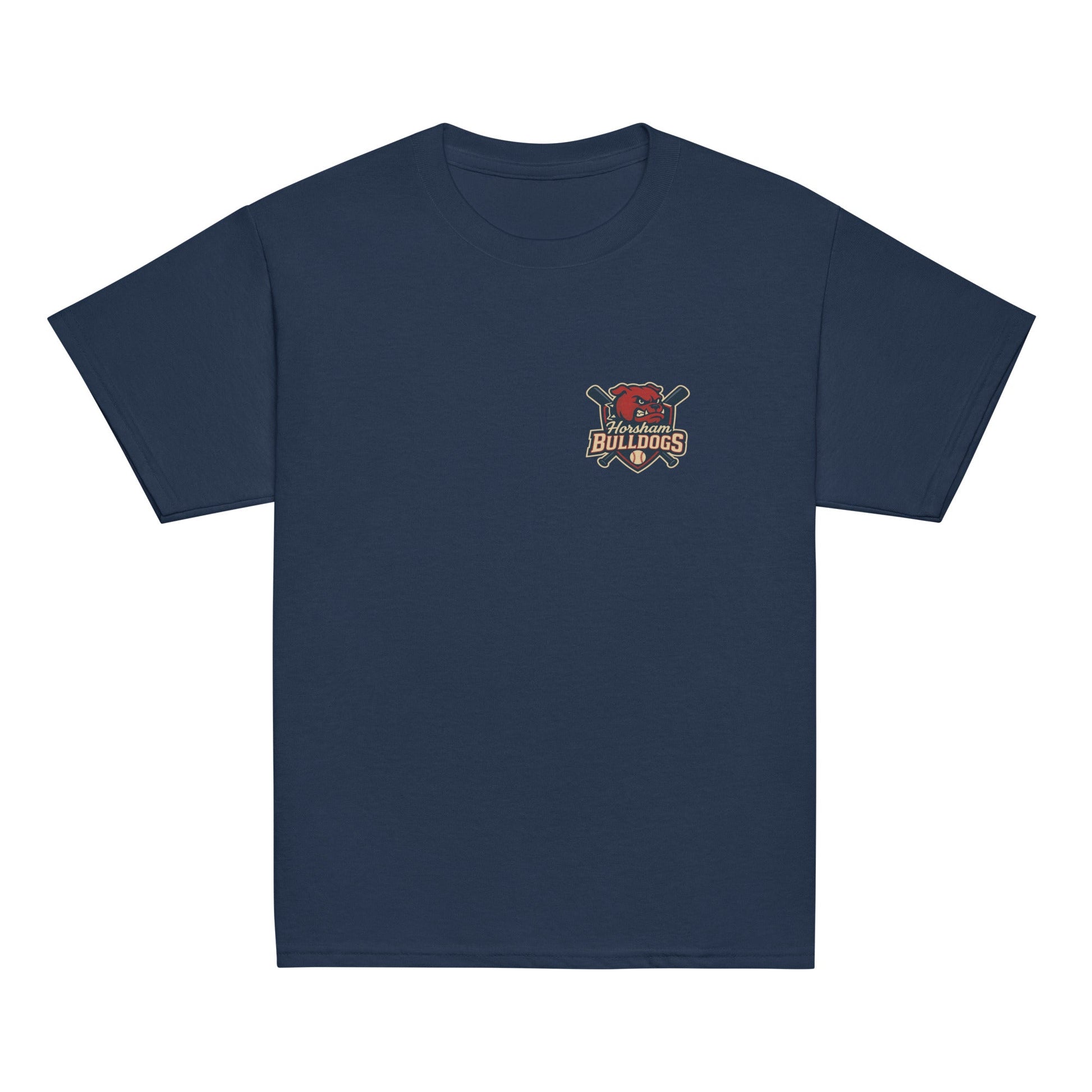 Classic | Youth T Shirt | Horsham Travel Baseball | Bulldog Pocket Logo