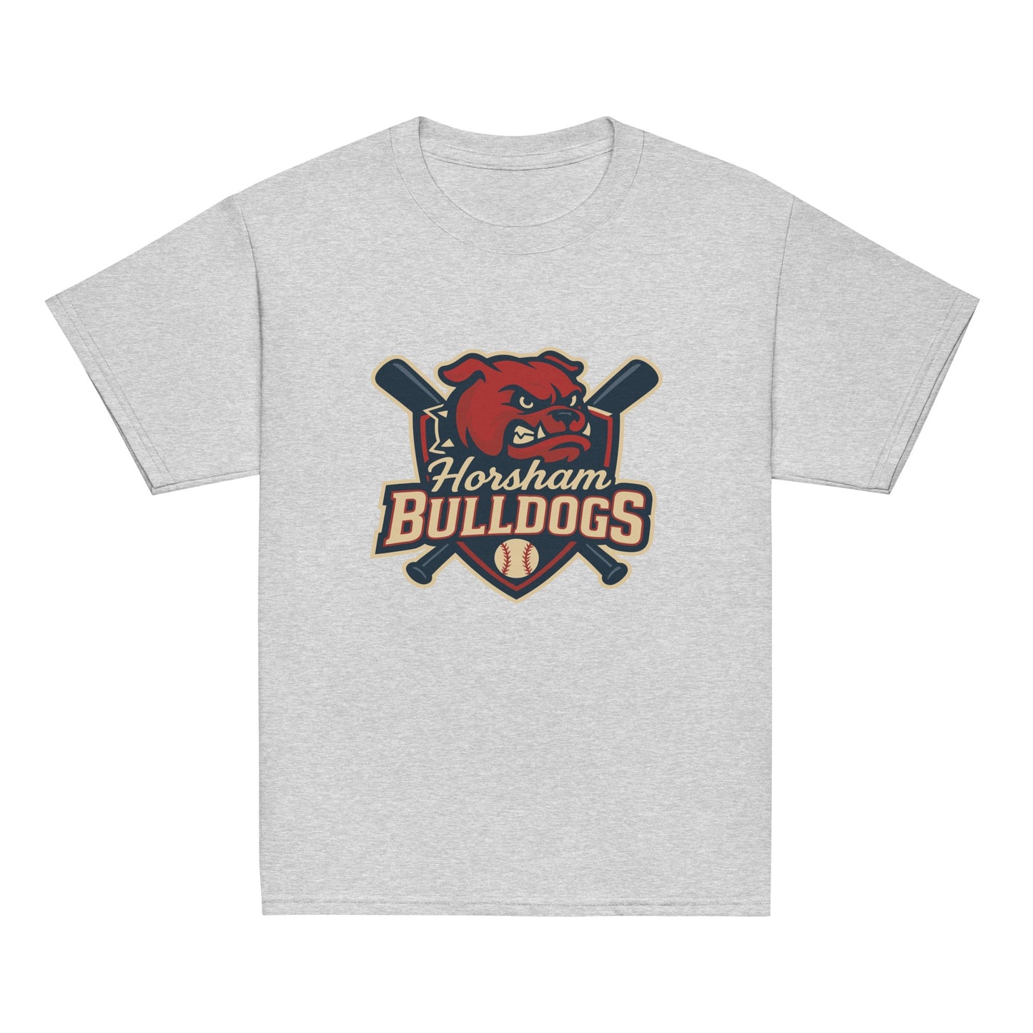 Classic | Youth T Shirt | Horsham Travel Baseball | Bulldogs Logo