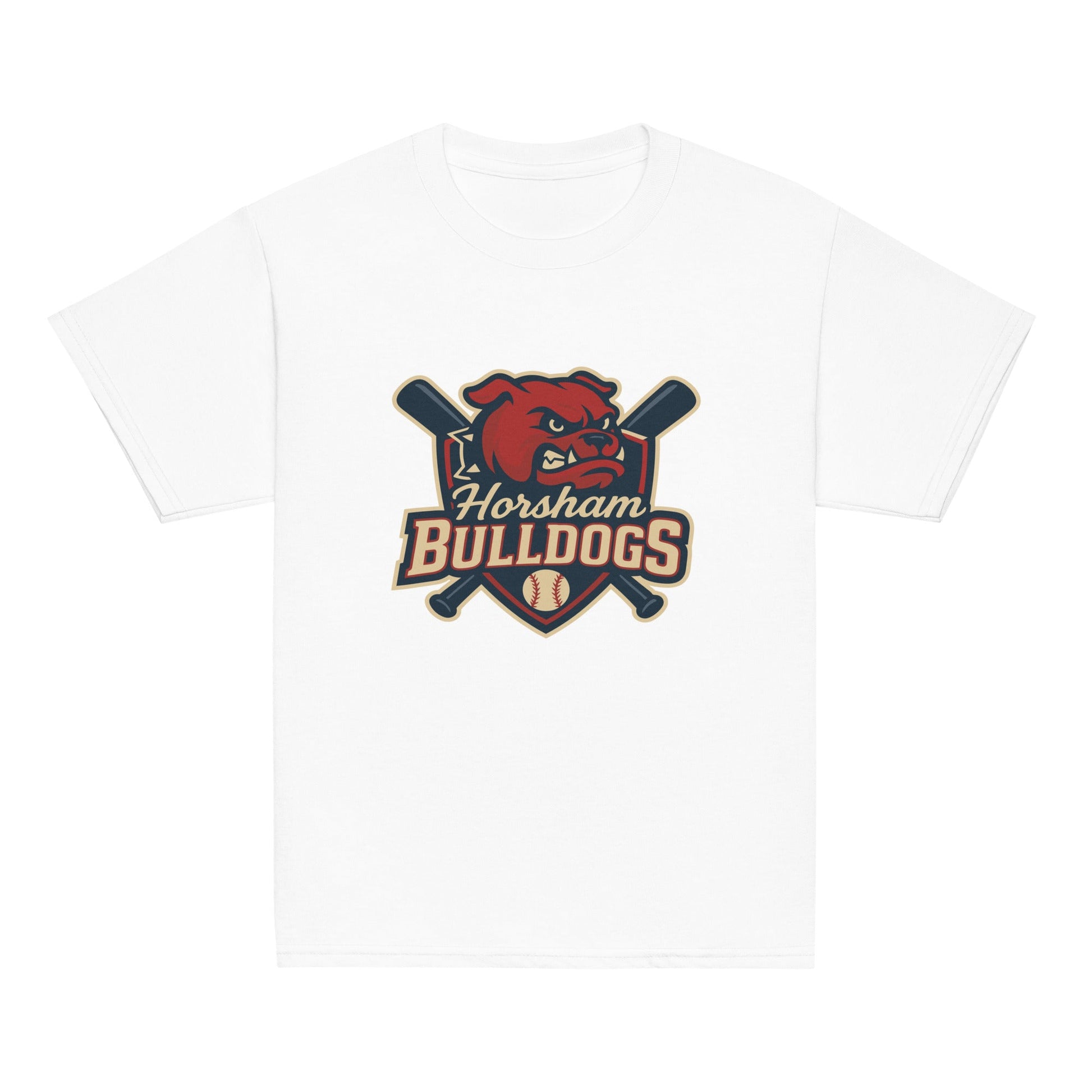 Classic | Youth T Shirt | Horsham Travel Baseball | Bulldogs Logo