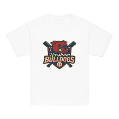 Classic | Youth T Shirt | Horsham Travel Baseball | Bulldogs Logo