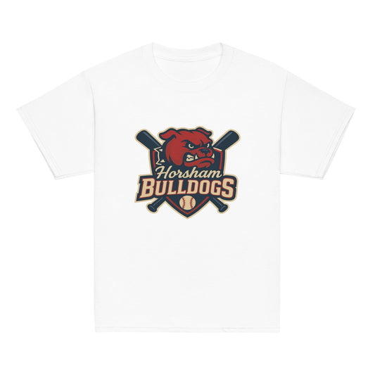 Classic | Youth T Shirt | Horsham Travel Baseball | Bulldogs Logo