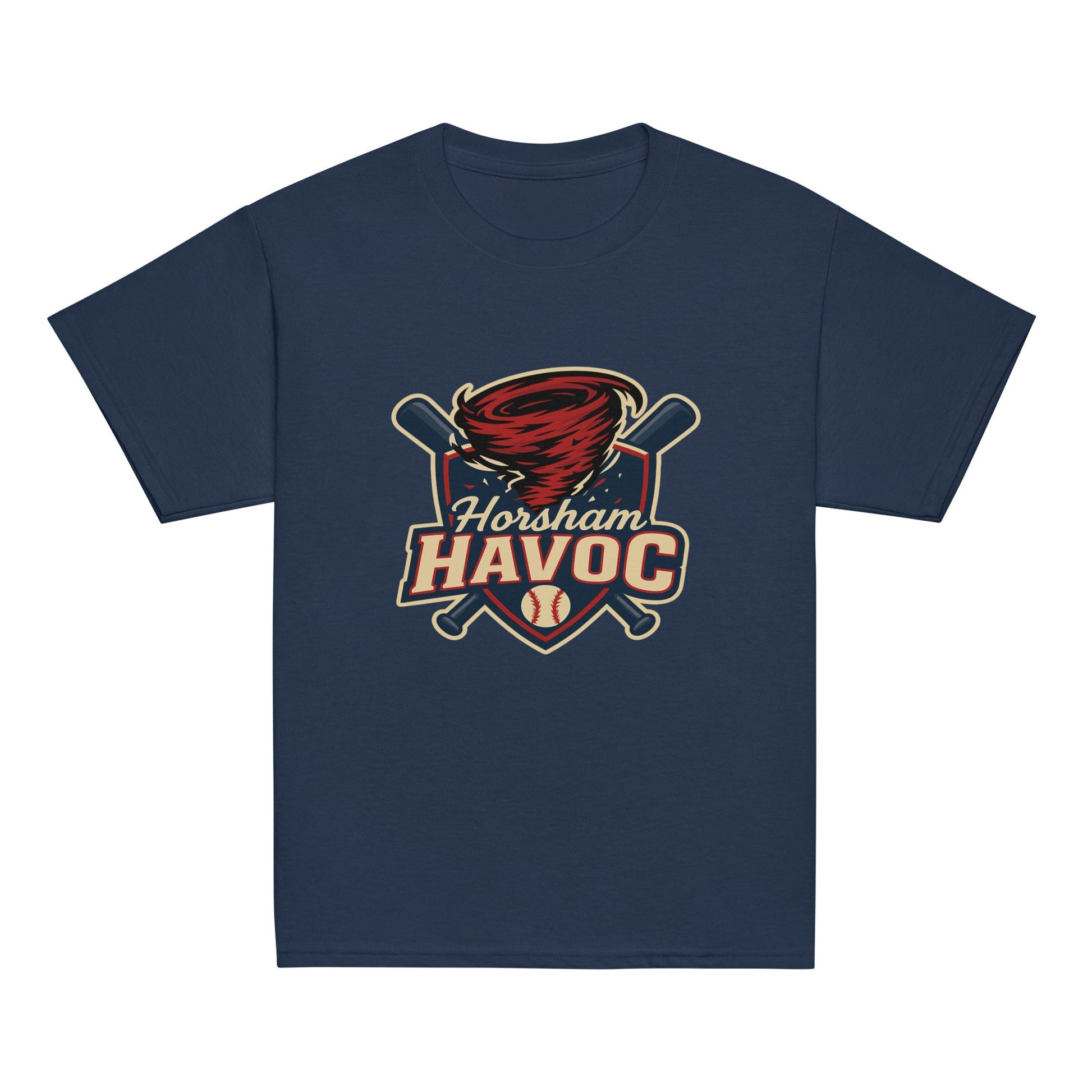 Classic | Youth T Shirt | Horsham Travel Baseball | Havoc Logo