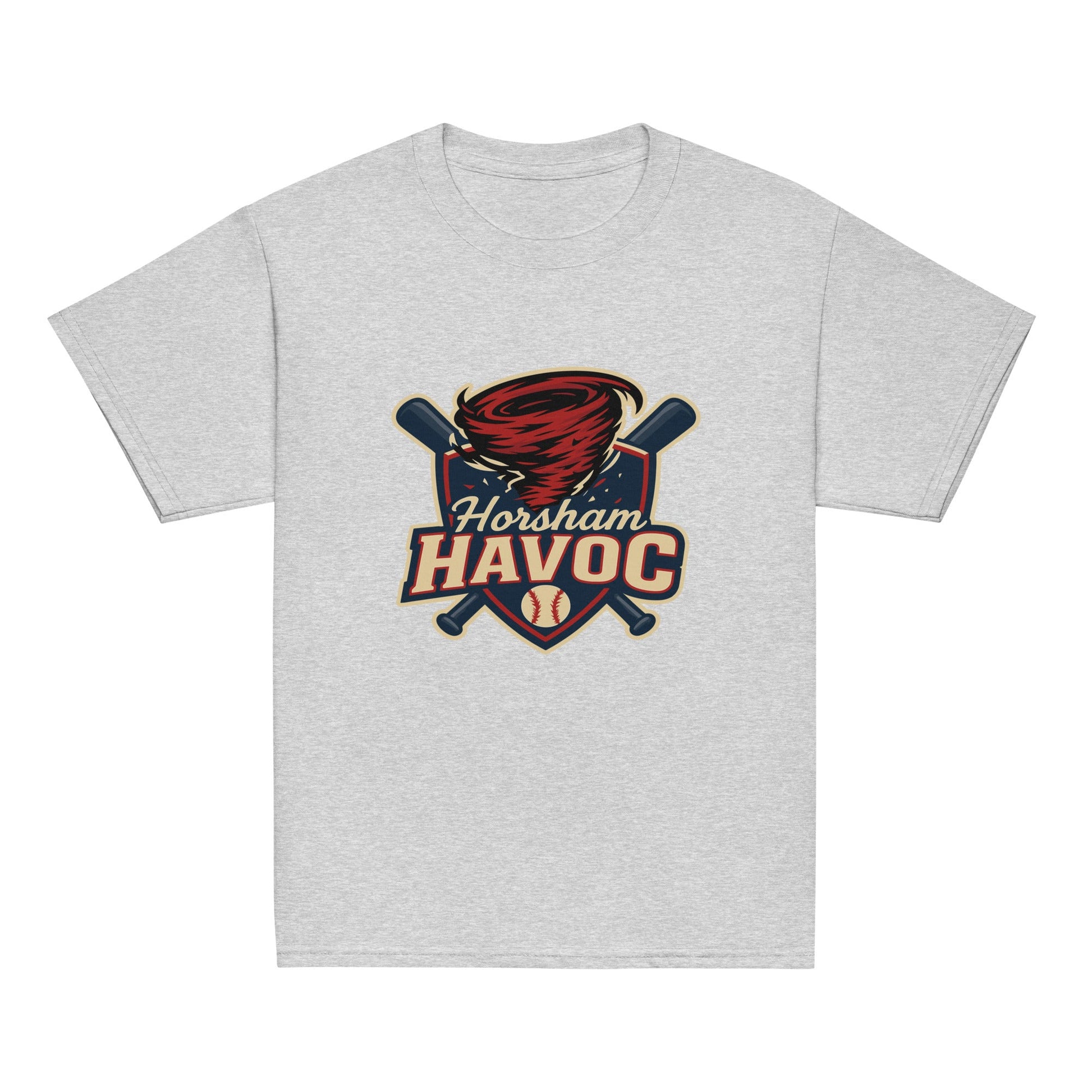 Classic | Youth T Shirt | Horsham Travel Baseball | Havoc Logo