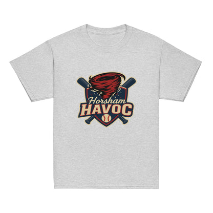 Classic | Youth T Shirt | Horsham Travel Baseball | Havoc Logo