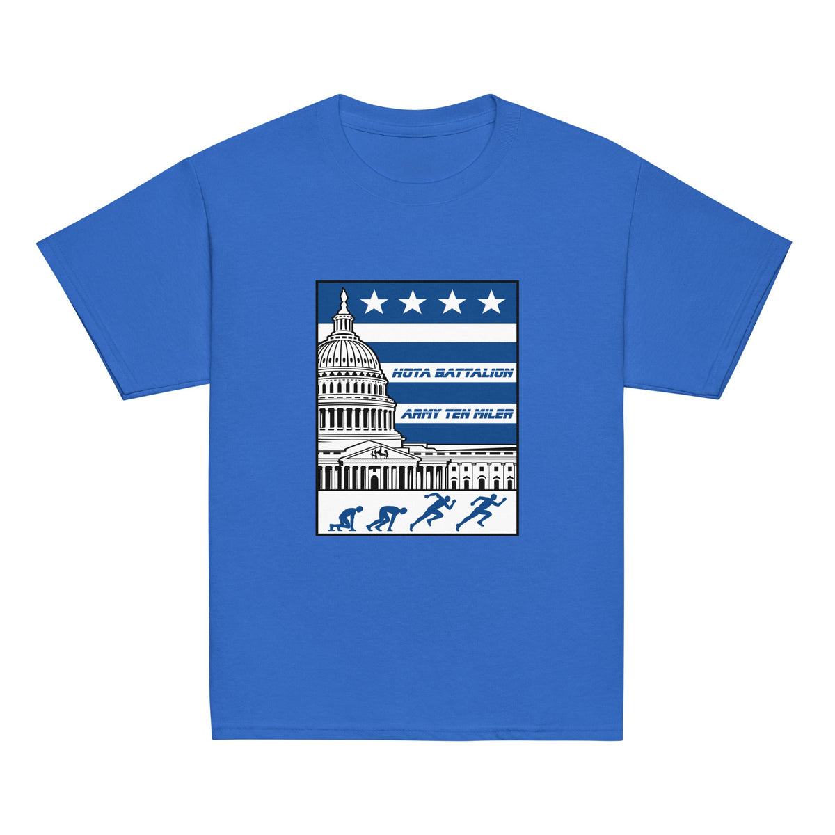 Classic | Youth T Shirt | Hoya battalion Ten Miler | Emblem Logo