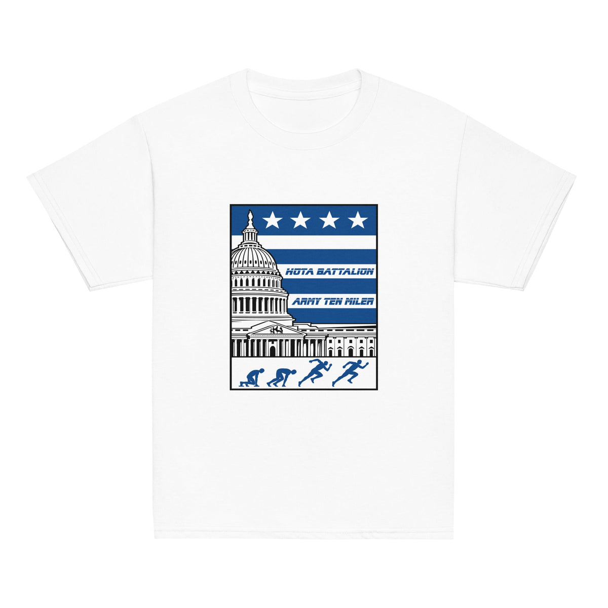 Classic | Youth T Shirt | Hoya battalion Ten Miler | Emblem Logo
