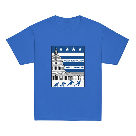 Classic | Youth T Shirt | Hoya battalion Ten Miler | Emblem Logo