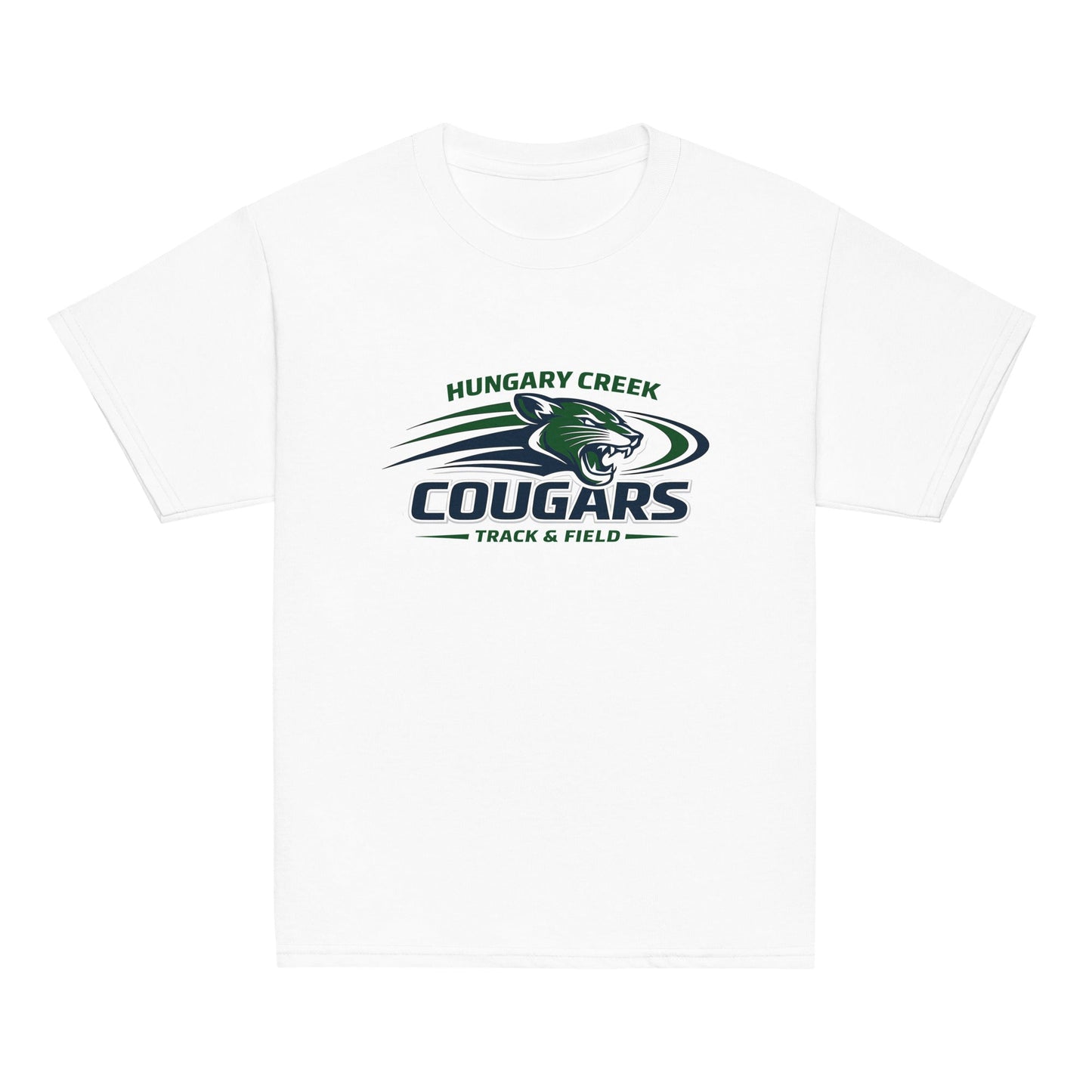 Classic | Youth T Shirt | Hungary Creek Cougar | Modern Icon Logo
