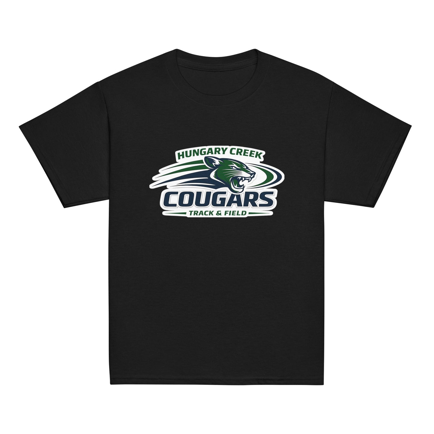 Classic | Youth T Shirt | Hungary Creek Cougar | Modern Icon Logo