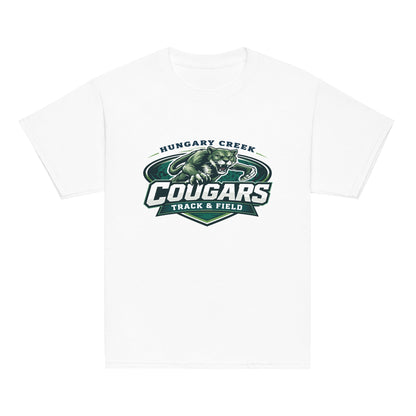 Classic | Youth T Shirt | Hungary Creek Cougar | Shield Logo