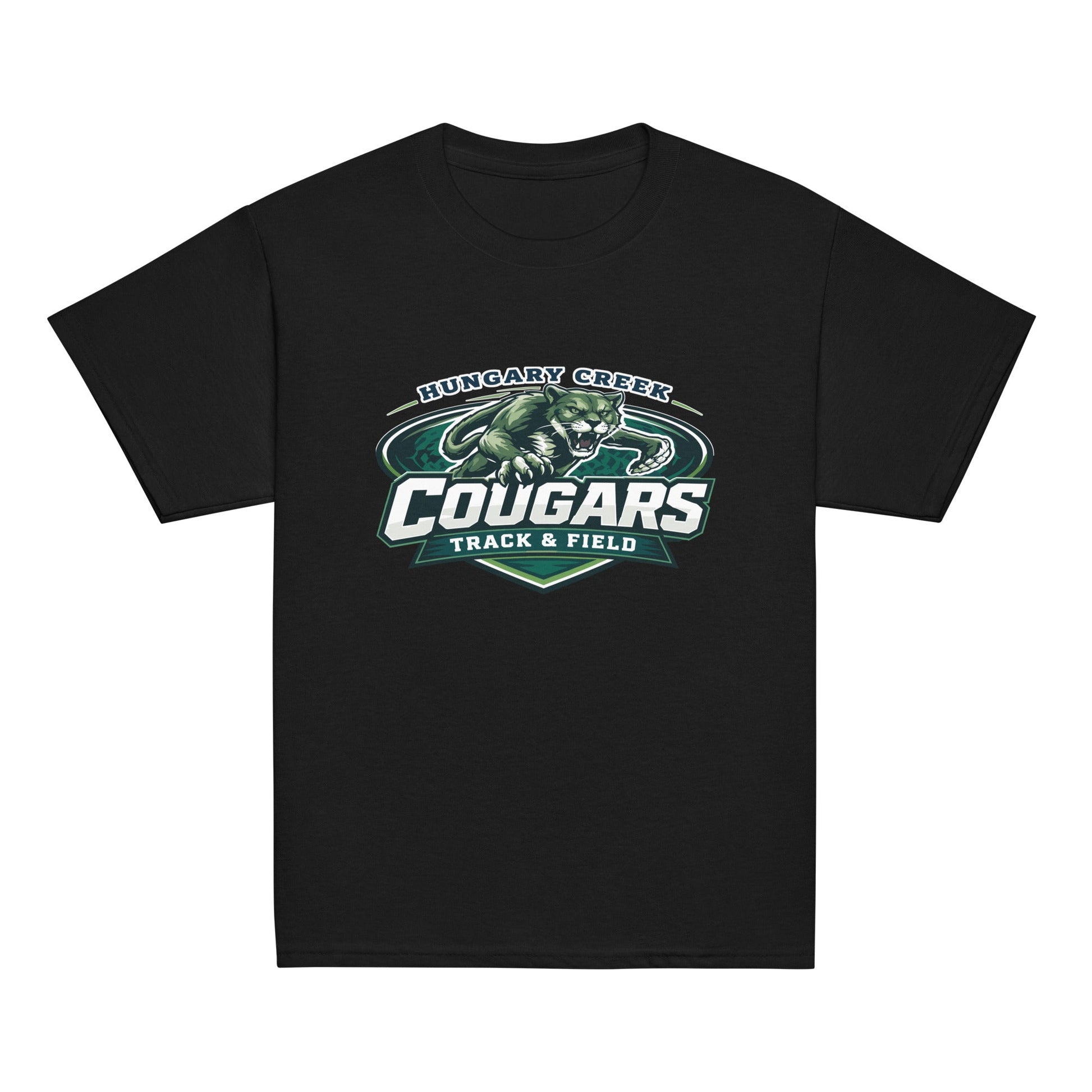 Classic | Youth T Shirt | Hungary Creek Cougar | Shield Logo