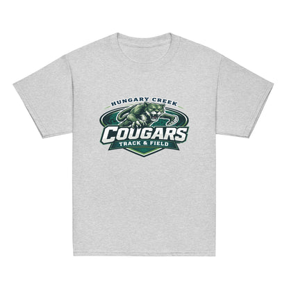 Classic | Youth T Shirt | Hungary Creek Cougar | Shield Logo