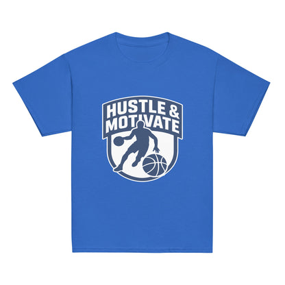 Classic | Youth T Shirt | Hustle and Motivate Basketball