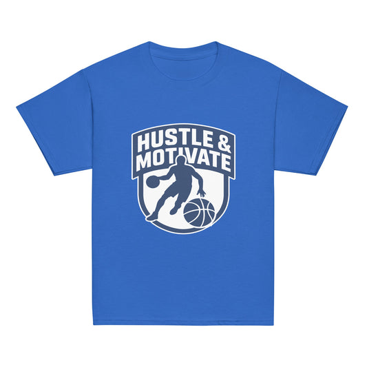 Classic | Youth T Shirt | Hustle and Motivate Basketball