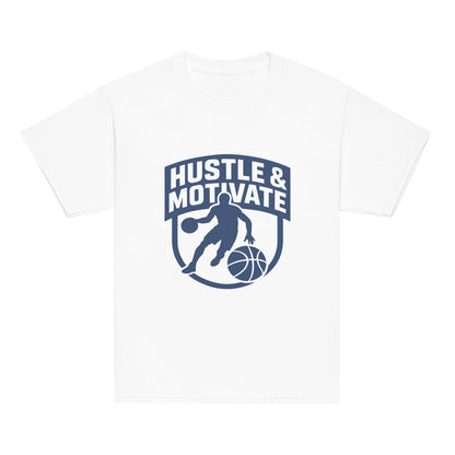 Classic | Youth T Shirt | Hustle and Motivate Basketball