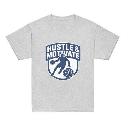 Classic | Youth T Shirt | Hustle and Motivate Basketball