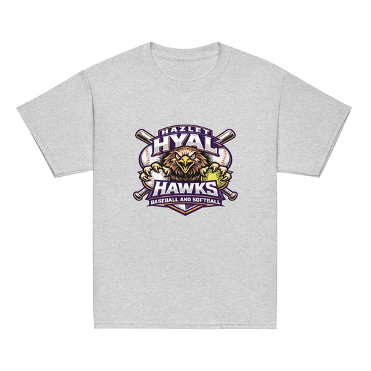 Classic | Youth T Shirt | HYAL Hawks | Emblem Logo