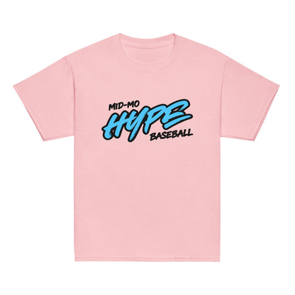 Classic | Youth T Shirt | Hype Baseball Club | Modern Script Logo