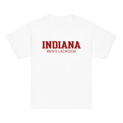 Classic | Youth T Shirt | Indiana University Lacrosse | Script Logo