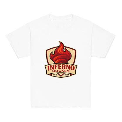 Classic | Youth T Shirt | Inferno Hockey | Crest Logo