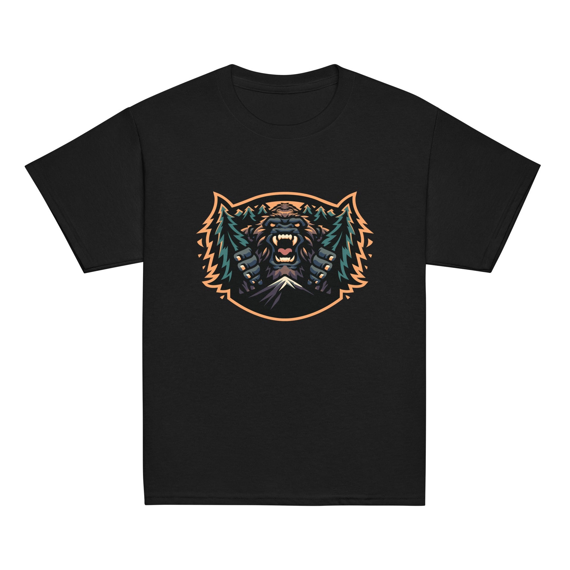 Classic | Youth T Shirt | JBLM Bigfoot Hockey Team | Mascot Logo