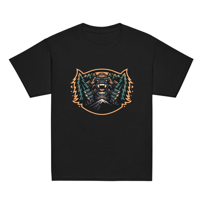 Classic | Youth T Shirt | JBLM Bigfoot Hockey Team | Mascot Logo