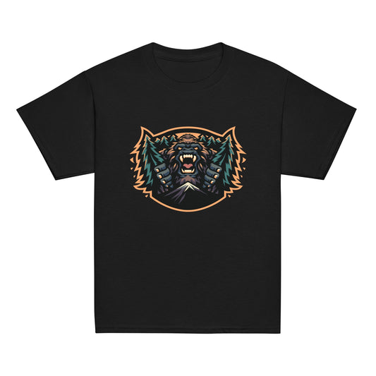 Classic | Youth T Shirt | JBLM Bigfoot Hockey Team | Mascot Logo