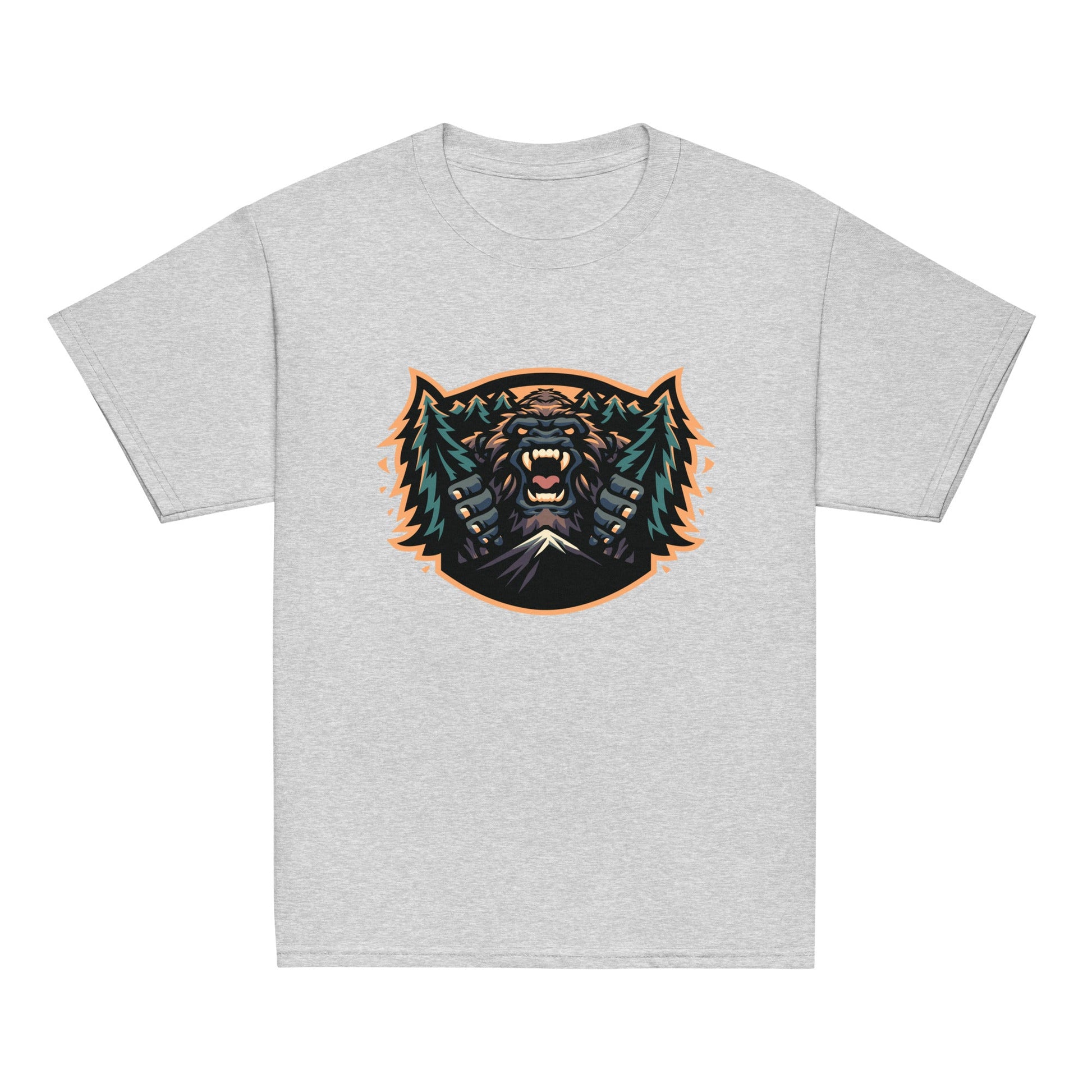 Classic | Youth T Shirt | JBLM Bigfoot Hockey Team | Mascot Logo