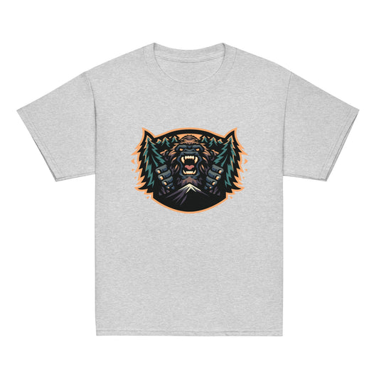 Classic | Youth T Shirt | JBLM Bigfoot Hockey Team | Mascot Logo